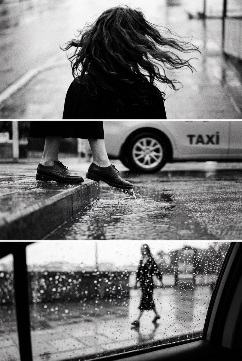 Ethereal Elegance in Black and White