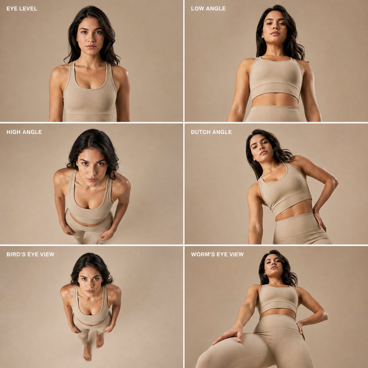 Ultra-Realistic Fashion Editorial Showcasing Diverse Angles