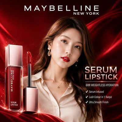 Maybelline Serum Lipstick Luxury Ad