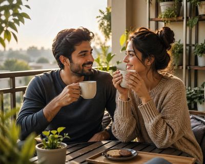 Morning Coffee on the Balcony