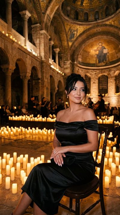 Candlelit Elegance: A Night at Aya Irini