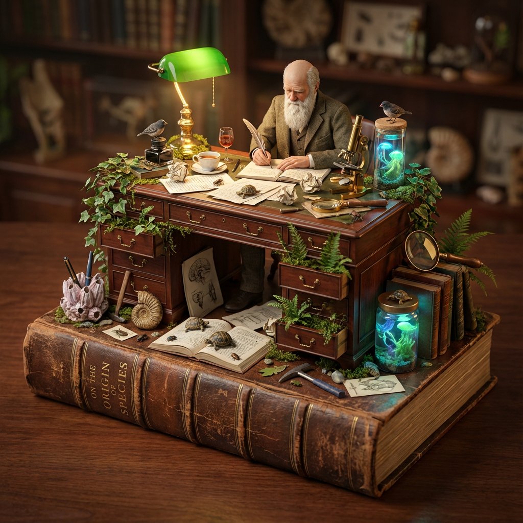 Unfolding Minds: A Literary Diorama Adventure