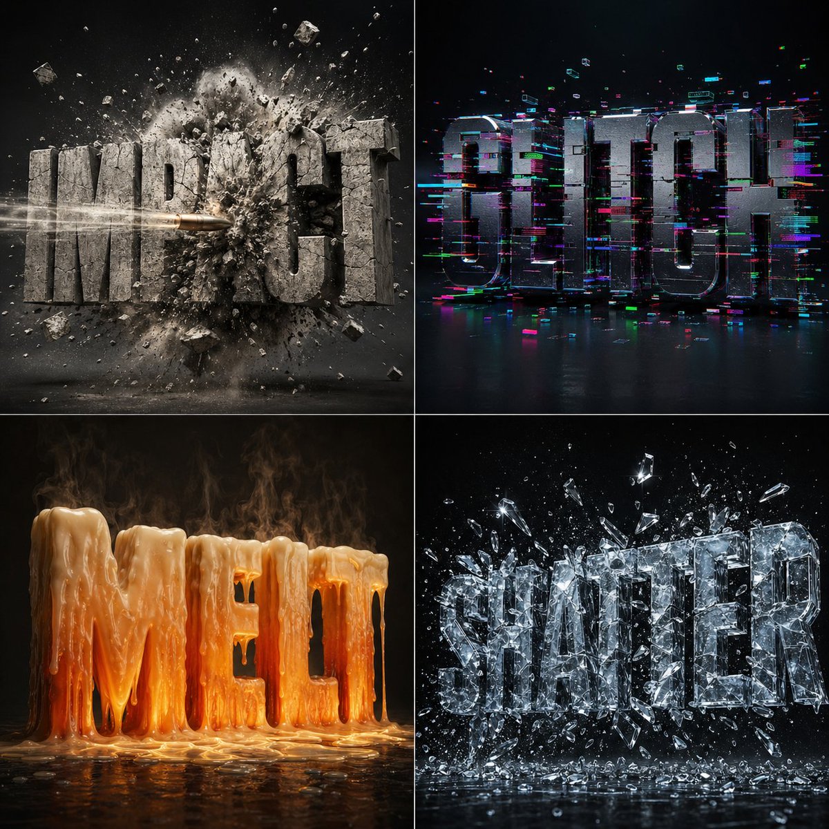 Impact Typography in Motion