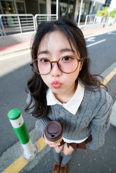 Urban Charm: A Playful Portrait