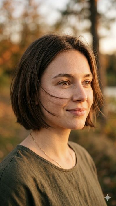 Golden Hour Serenity: A Portrait of Natural Beauty