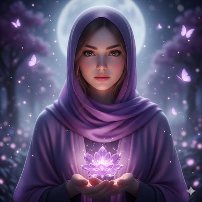Moonlit Serenity: A Cinematic Portrait of Magic