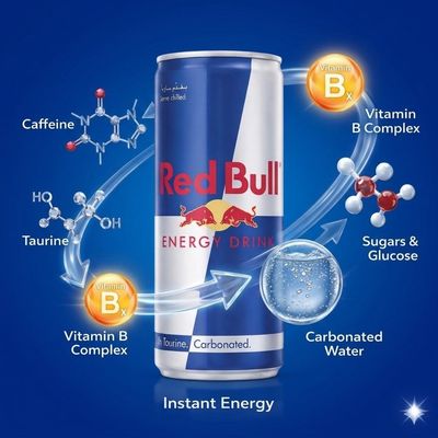 Mountain Dew can radiates bright neon green energy in cosmic space