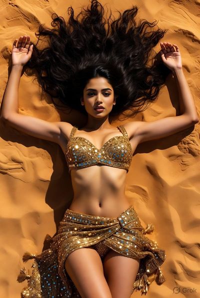 Golden Glamour in the Desert