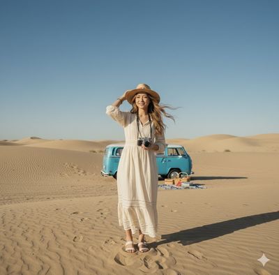 Desert Daydream with a Vintage Lens