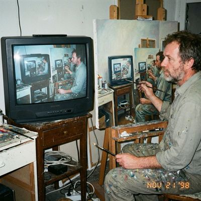 The Art of Reflection: A Recursive Creation
