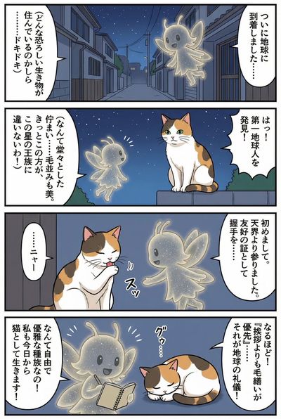 A Feline Fantasy: When Fairies Meet Cats