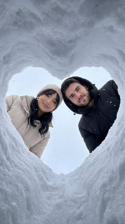 Heartfelt Winter Moments in Snow