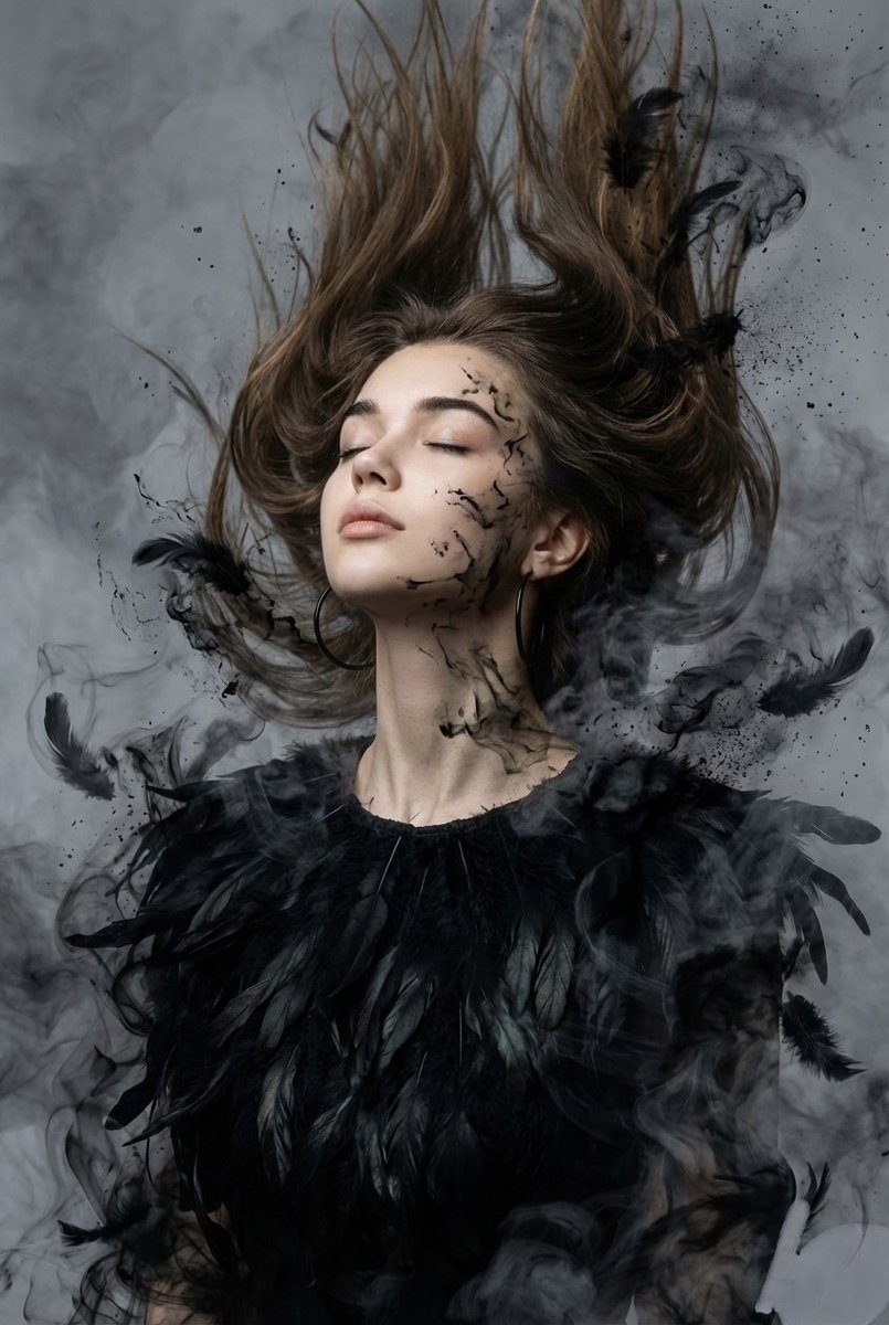 Ethereal Freedom in Darkness