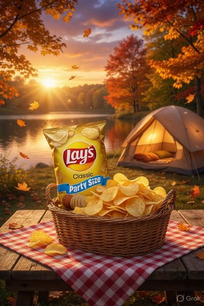Autumn Picnic Perfection with Lay's Classic Chips