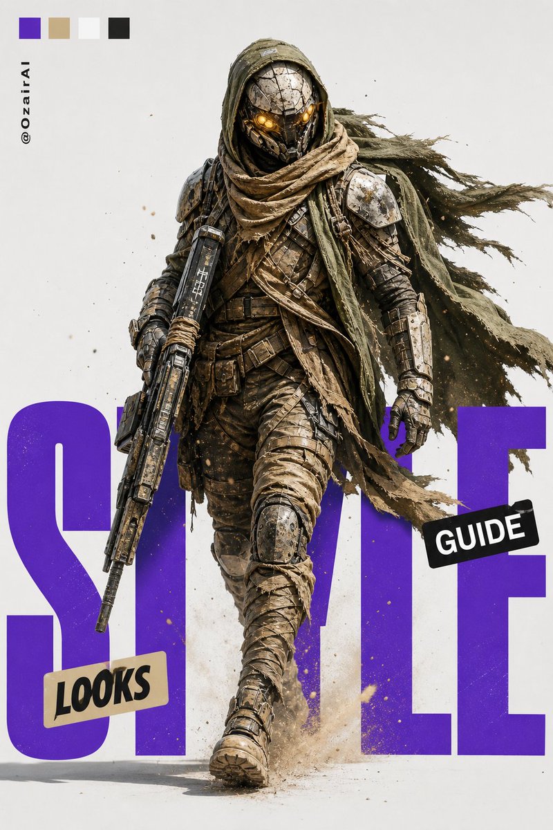 Desert Sentinel Breaking Through Typography