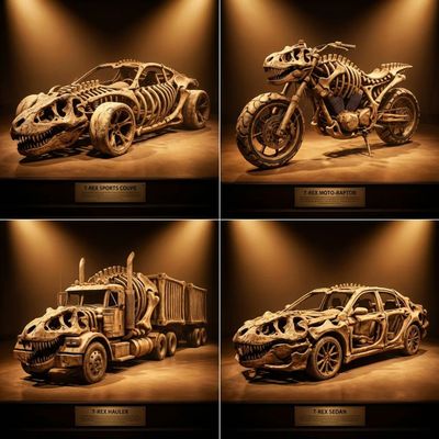 Dinosaur-Inspired Vehicles: The T-Rex Reimagined