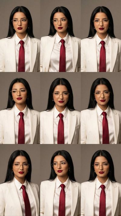 Elegant Enigma: A Fashion Portrait Series