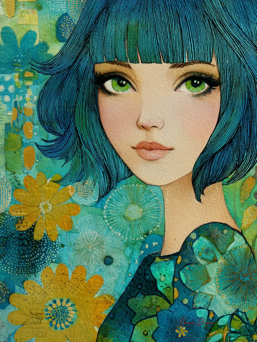 Whimsical Elegance: A Floral Fantasy