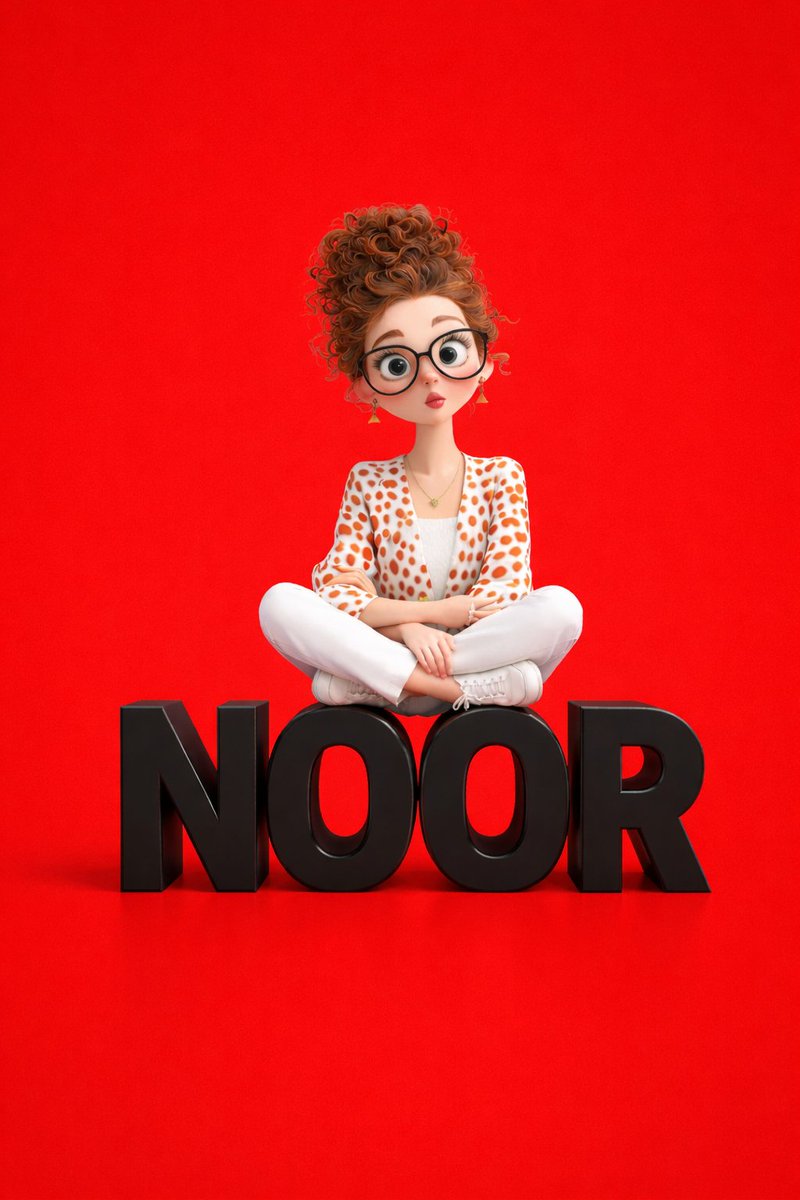 Charming Character: Noor in 3D Delight