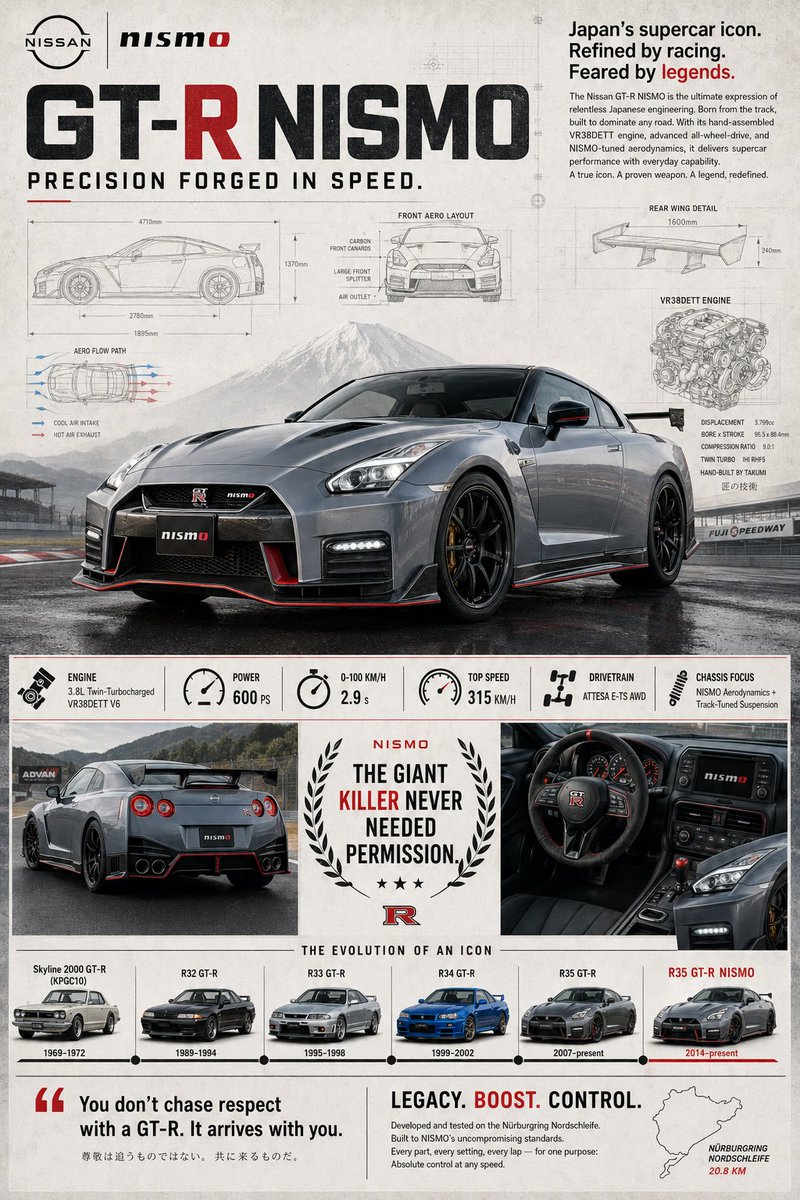 Precision Meets Performance: The Nissan GT-R NISMO R35