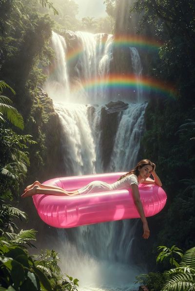 Dreamlike Serenity in a Tropical Oasis