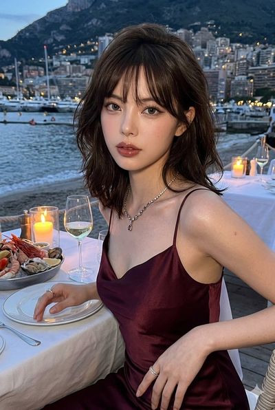 Evening Elegance by the Seaside