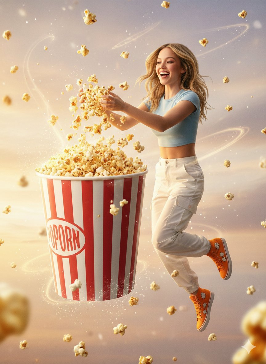 Whimsical Fantasy Meets Photorealism: A Giant Food Adventure