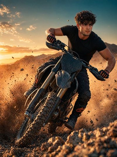 Unleashed Fury: A Motocross Mastery in Motion