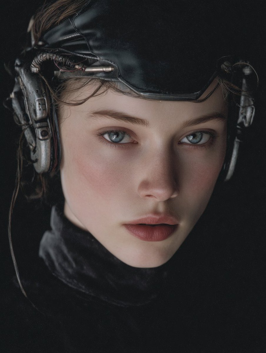 Cyberpunk Vision: A Gaze Through the Future