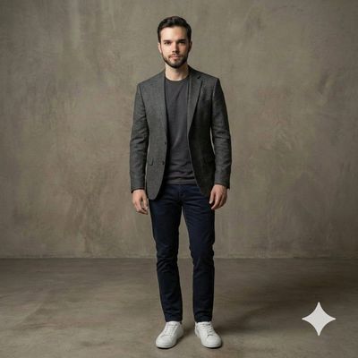 Timeless Elegance: Formal Studio Portrait