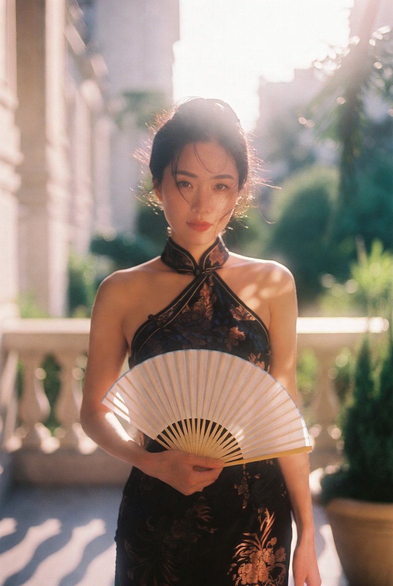 Timeless Elegance on a Sun-Kissed Terrace