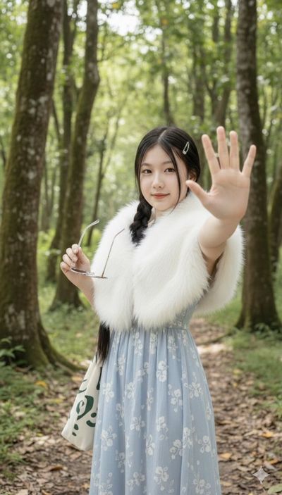Serenity in the Forest: A Moment of Calm