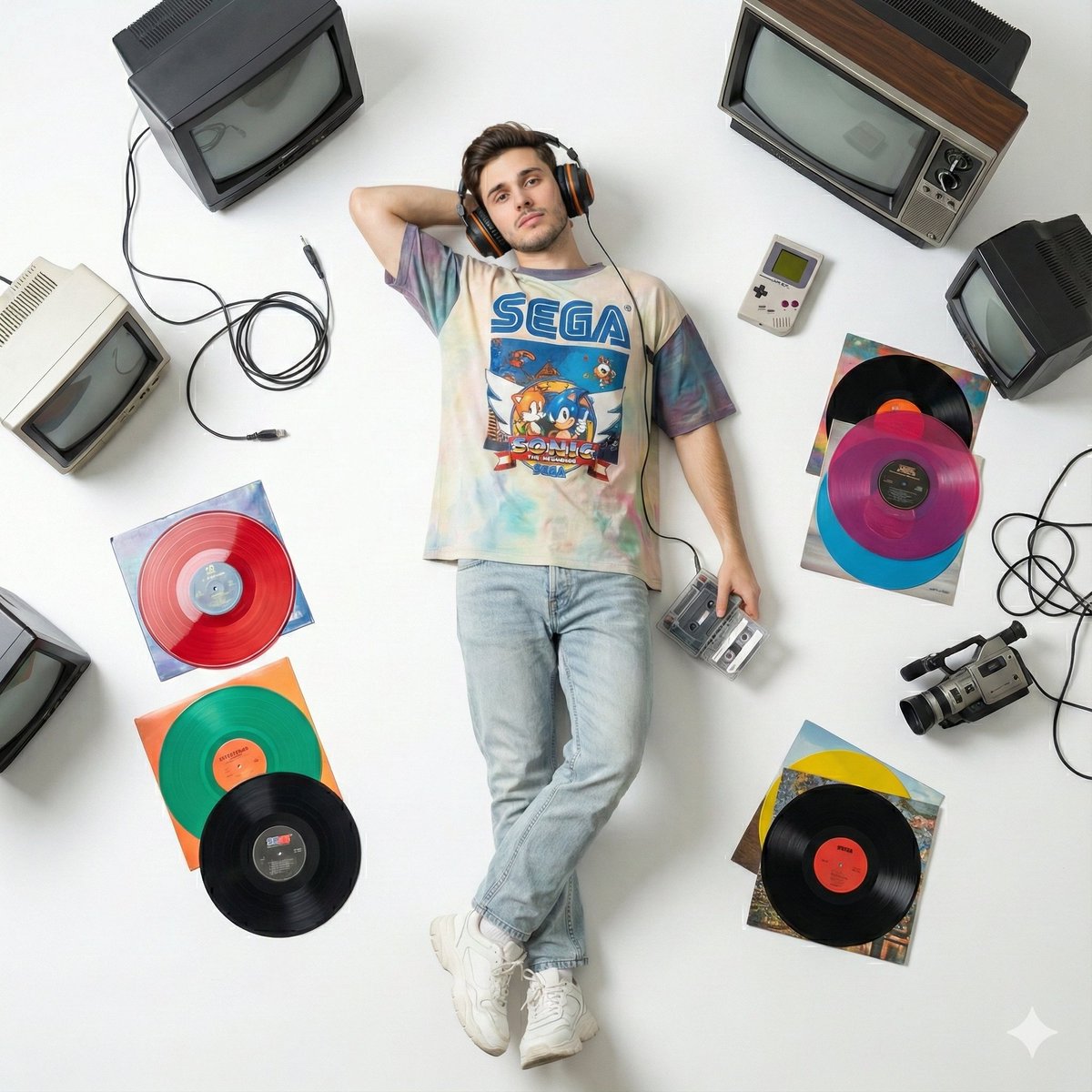 Retro Vibes: A 90s Dreamscape Unveiled