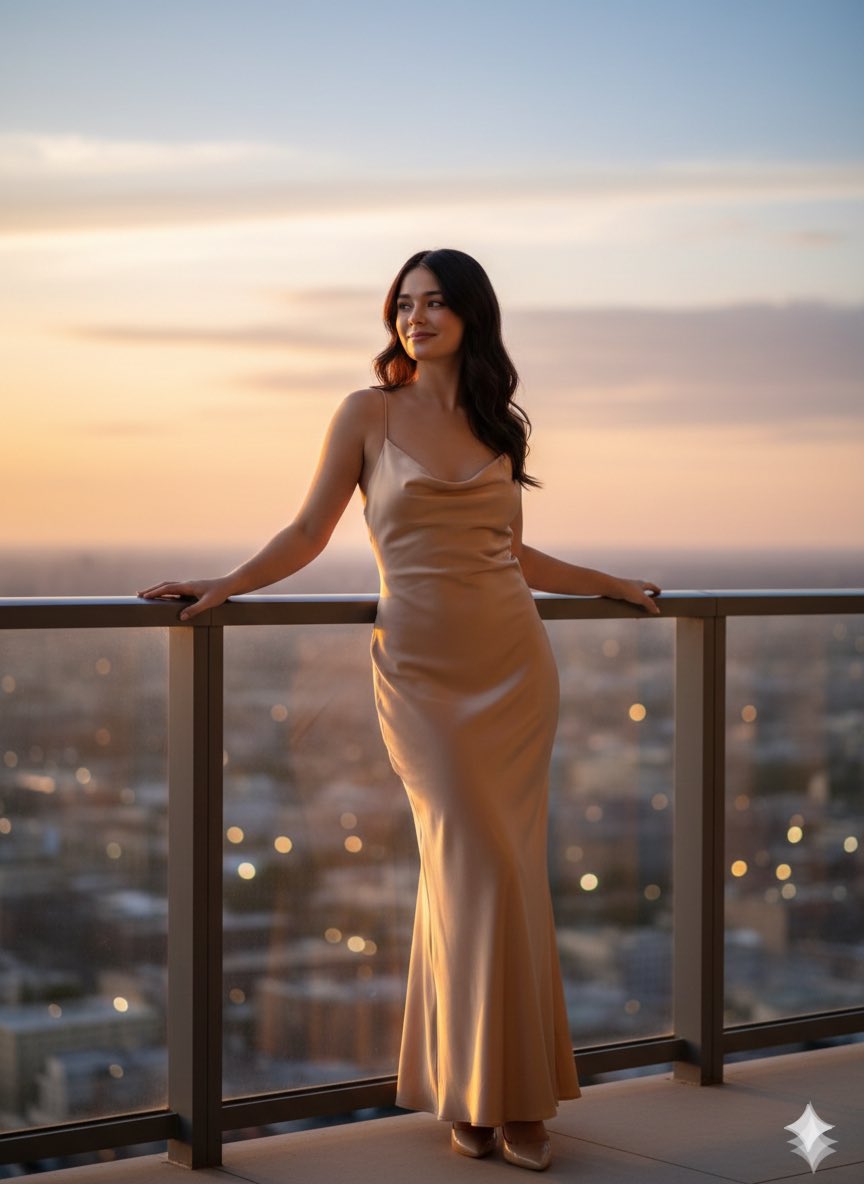 Sunset Serenity on the Balcony