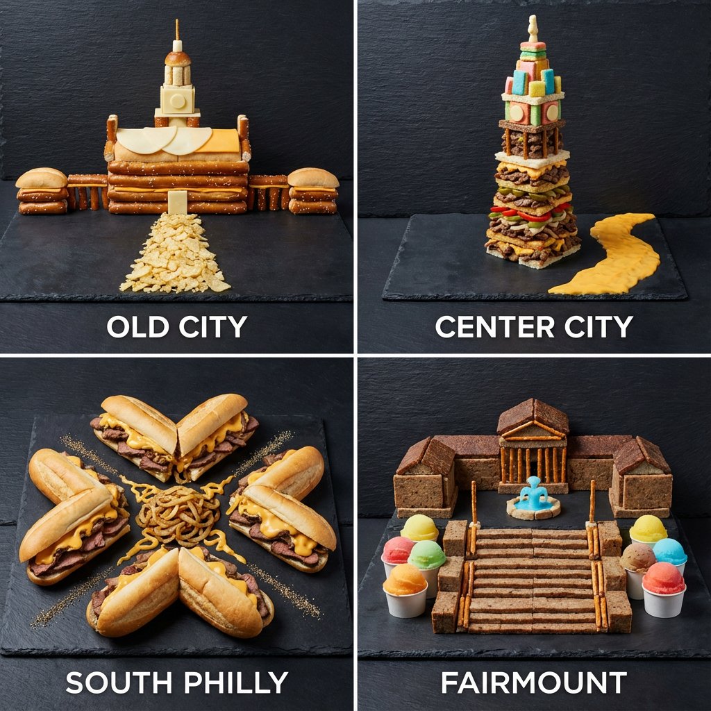Culinary Landscapes: Food Art with a Twist!