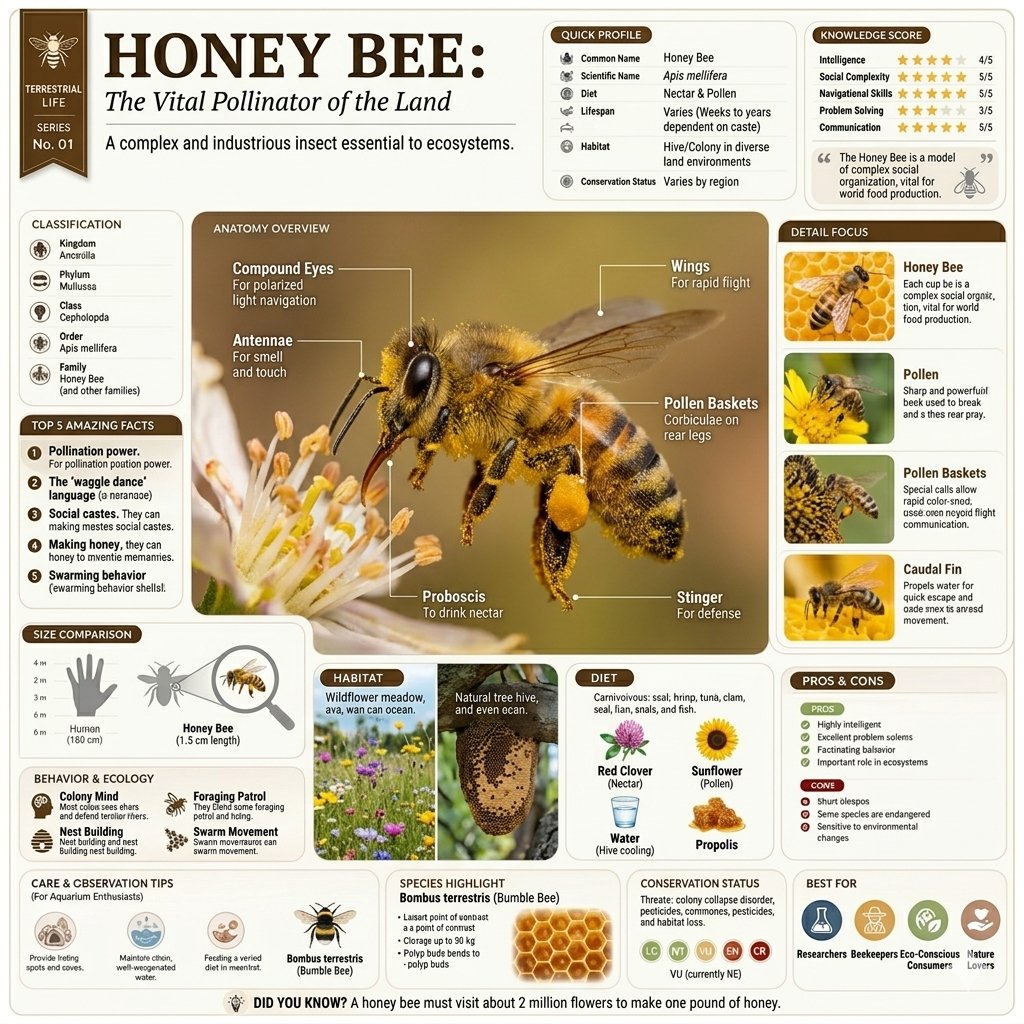 In-Depth Look at Terrestrial Life: The Honeybee