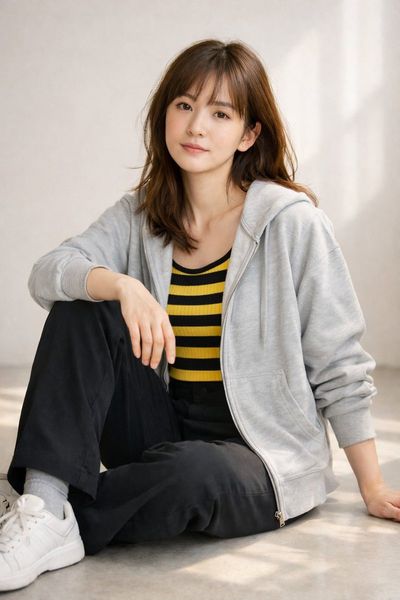 Casual Comfort: A Portrait of Effortless Style