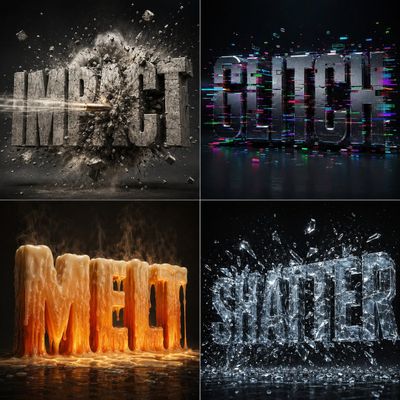 Impact Typography in Motion