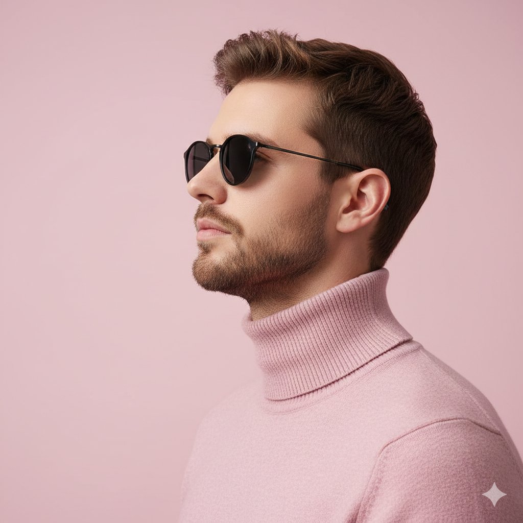 Elegance in Minimalism: Fashion Portrait