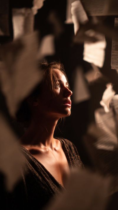 Suspicion in the Shadows: A Cinematic Portrait