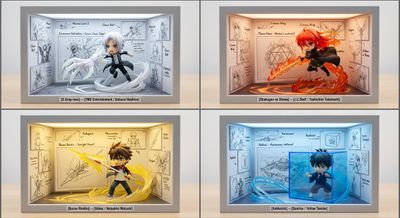 Anime-Inspired Cel Diorama: A Hyper-Realistic Collector’s Dream
