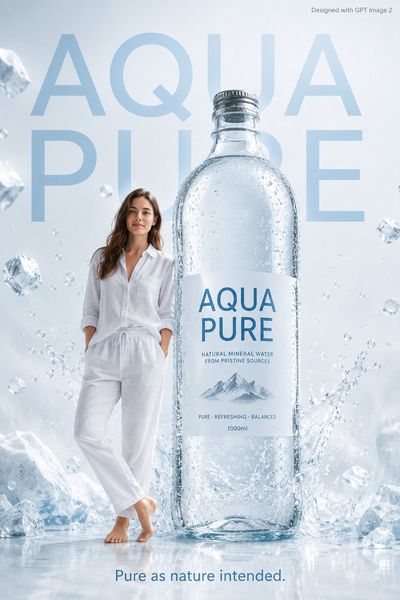 Refreshingly Pure: Luxury in Every Drop