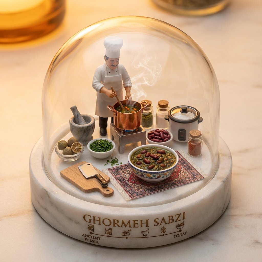 Mini Culinary Mastery in a Glass Dome