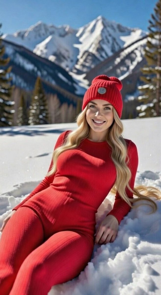 Crimson Against the Snow