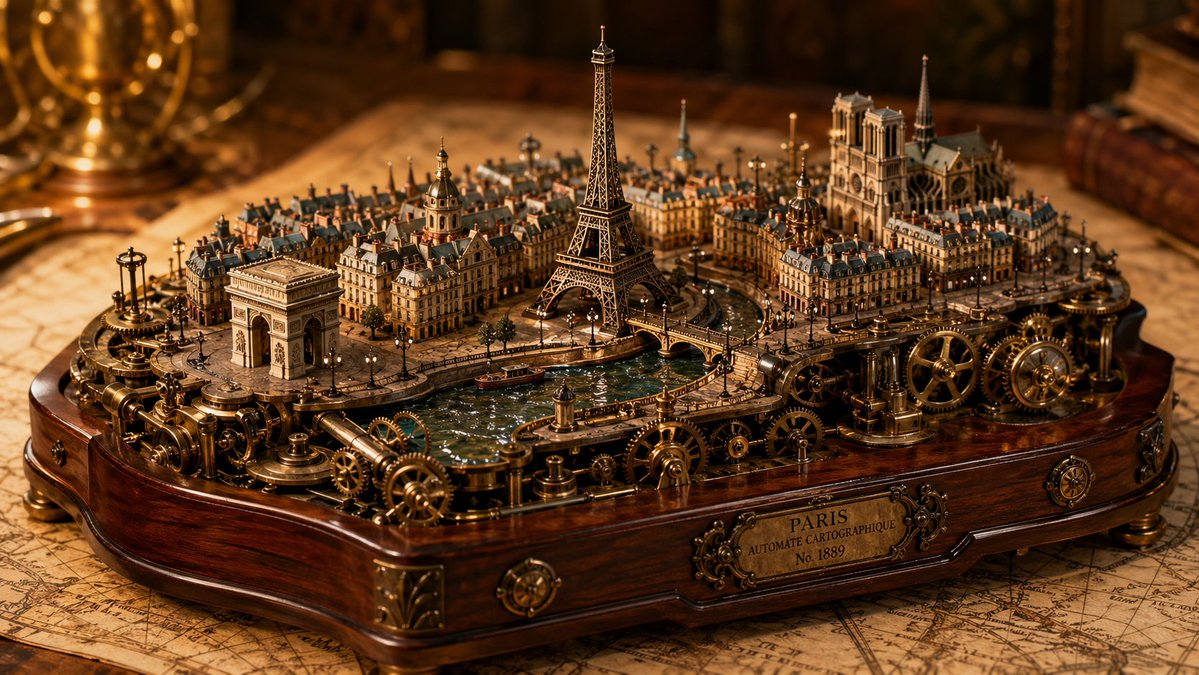 Mechanical Elegance of Paris