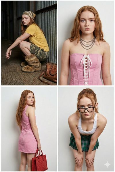 Sadie Sink in Four Distinct Styles: A Bold Fashion Journey