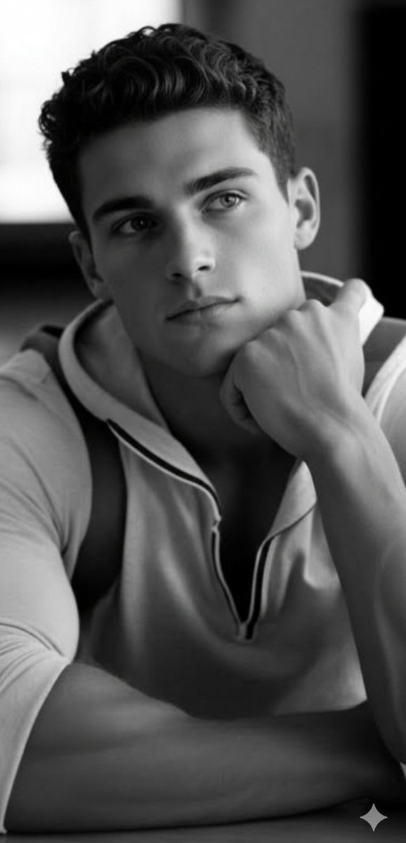 Thoughtful Elegance in Black and White