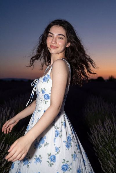 A Dance of Vintage Elegance in Twilight
