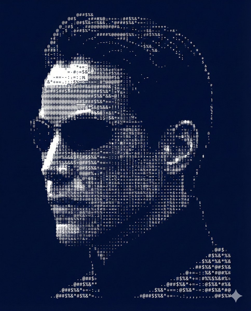 ASCII Art Meets Portraiture: A Nanotech Vision