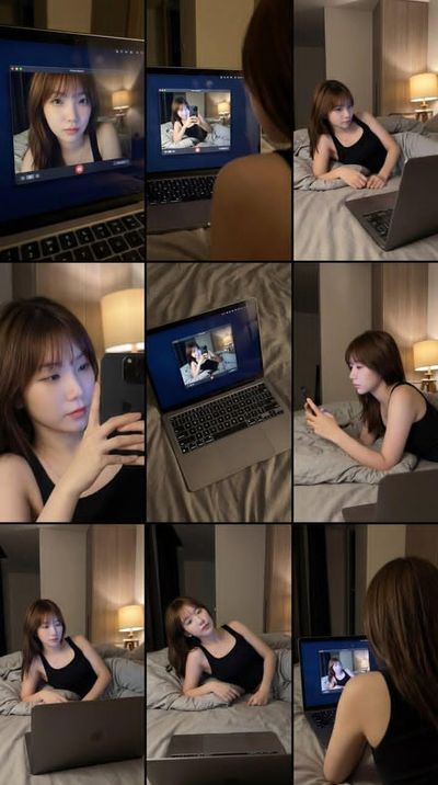 Intimate MacBook Moment in Hyper-Realism